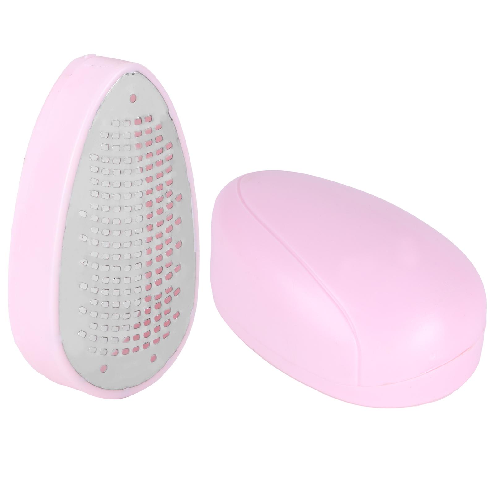 

Ручная пилка для ног Бытовой инструмент для удаления мозолей и ороговевшей кожи ног Аксессуар для ухода за ногами Розовый