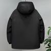 Übergröße 5XL-12XL Mode Winter Herrenmantel Kapuze Wasserdicht Lässig Locker Dick Warm Übergröße Oberbekleidung Herrenjacken