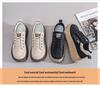 2024 Autumn White Korean-Style Women's Running Shoes with Thick Soles, Model XQ229
