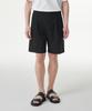Musinsa Standard Cool Touch Hidden Banding Half Slacks [Black]