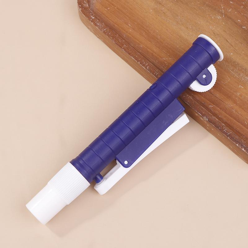 Pipettierhilfe Schnellverschluss Pipettenpumpe Manuelle Pipettierpumpe Verwendung mit graduierter Transferpipette VOL.2 ml/10 ml/25 ml