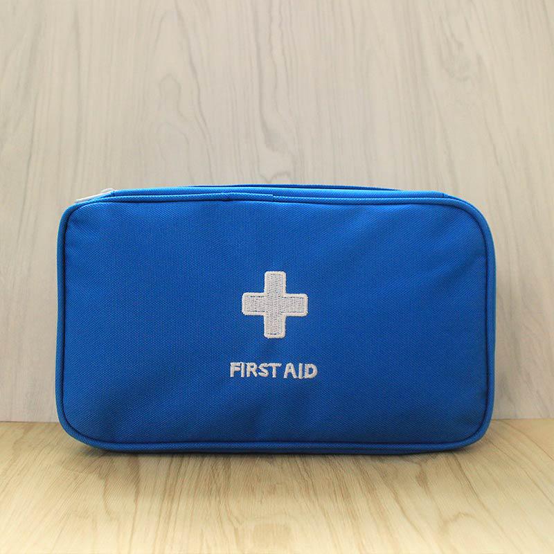 Red Blue Gray Portable Camping First Aid Kit Emergency Medical Bag Waterproof Car Kits Bag Outdoor KTY