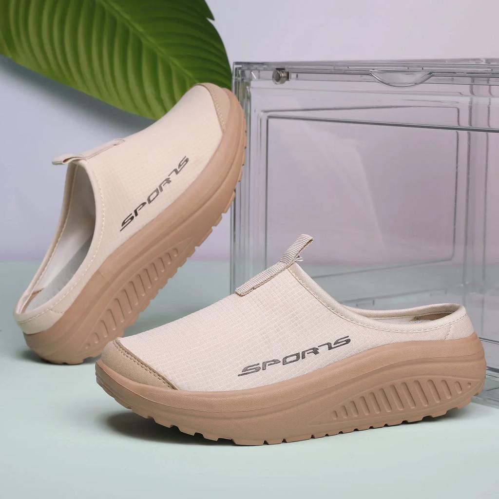 Women Sandals Summer  Fashion Casual Shoe Thick Soled Shoes Lightweight and Comfortable Anti Slip Wear for Spring and Summer