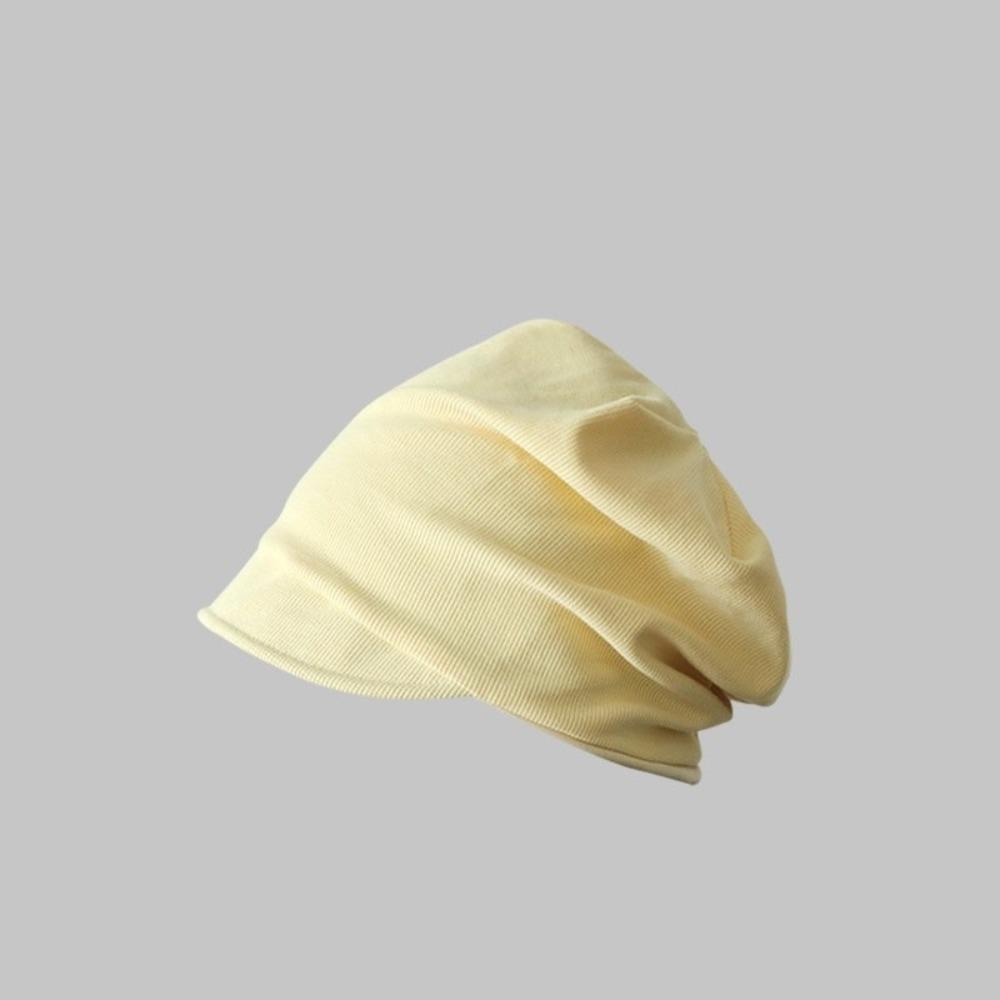 Keep Warm Slouchy Baggy Caps Solid Color Skull Cap Chemo Cap Beanie Hat  Outdoor Headwear