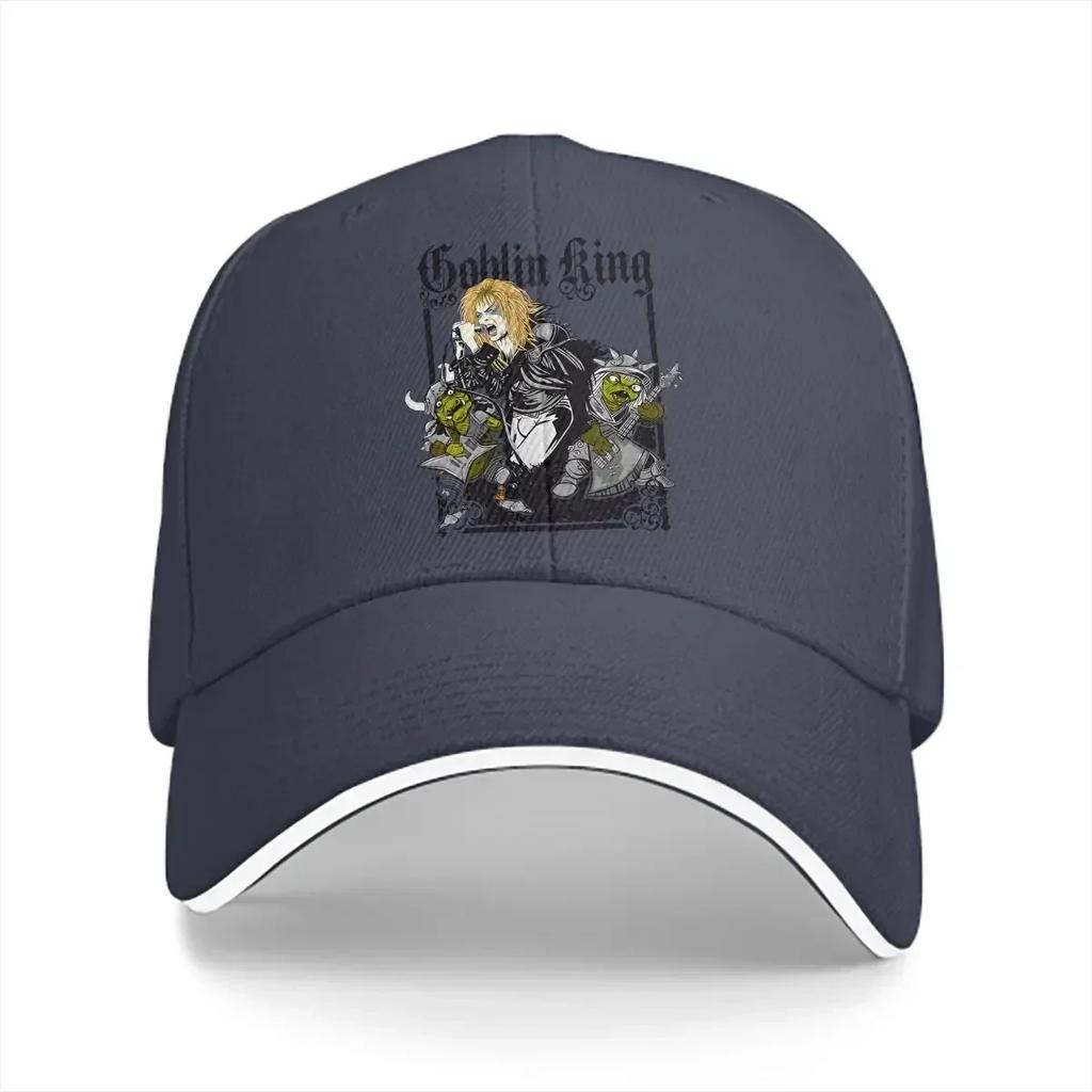Pure Color Dad Hats Goblin King Bowie Mens Hat Sun Visor Baseball Caps Labyrinth Film Peaked Cap