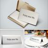 10pcs 304 Stainless Steel Metal Business Cards Blank Laser Engraving Stainless Cards for House Office Customer DIY Gift Plate