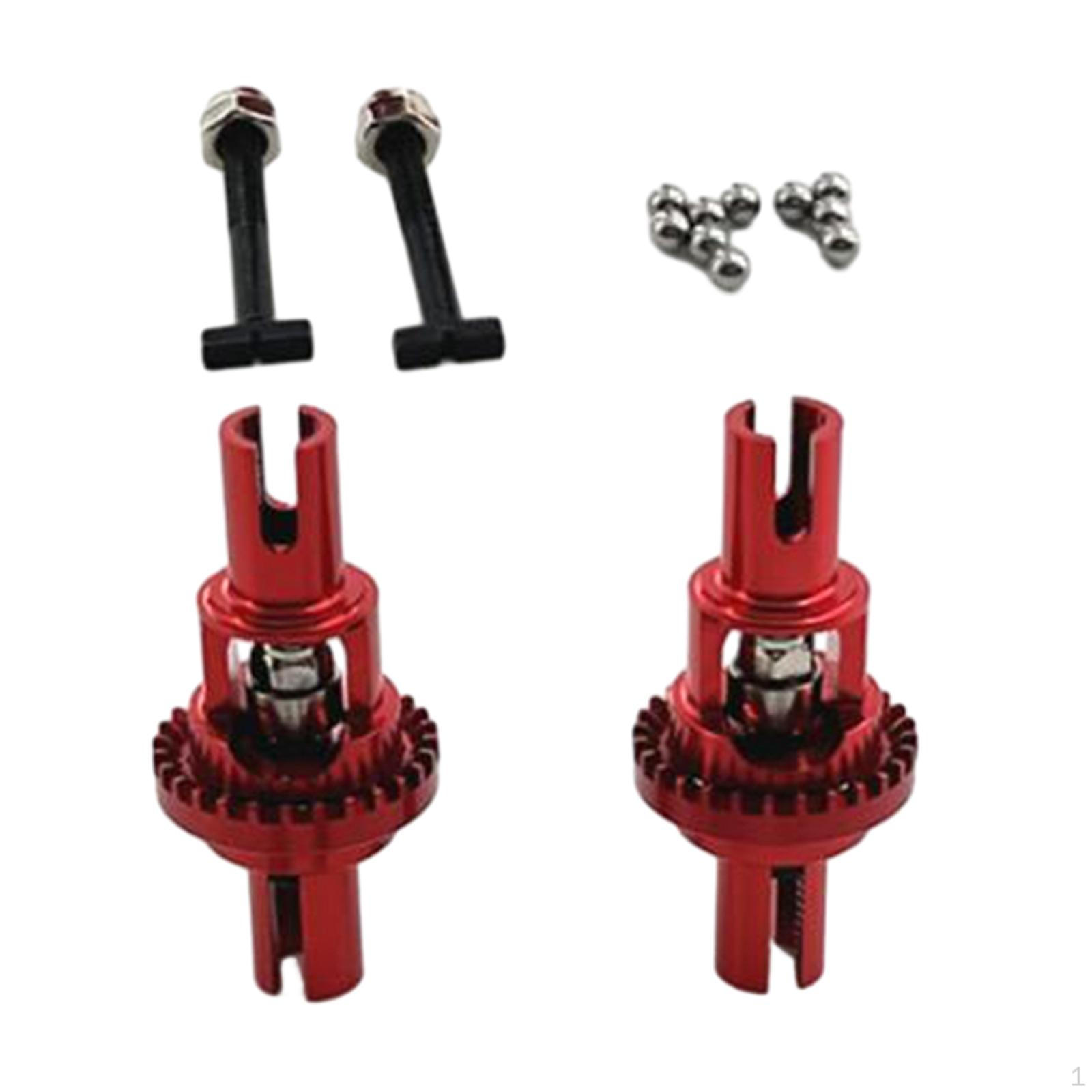 

2 Pack Front and Rear Differential Gear Set for 1:28 Models 284161 K989 K969 срібний