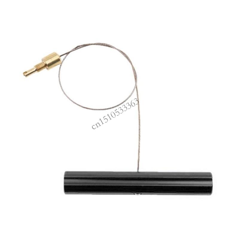 

090E Motorbike Tire Mounting Tool Air for Valve Puller Stem Tube Tire Repair Tool Air for Valve Stem Puller Extractor чорний