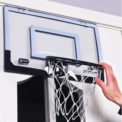 1 Set Wall Mounted Indoor Game Basketball Board Set with Ball Pump Kids
