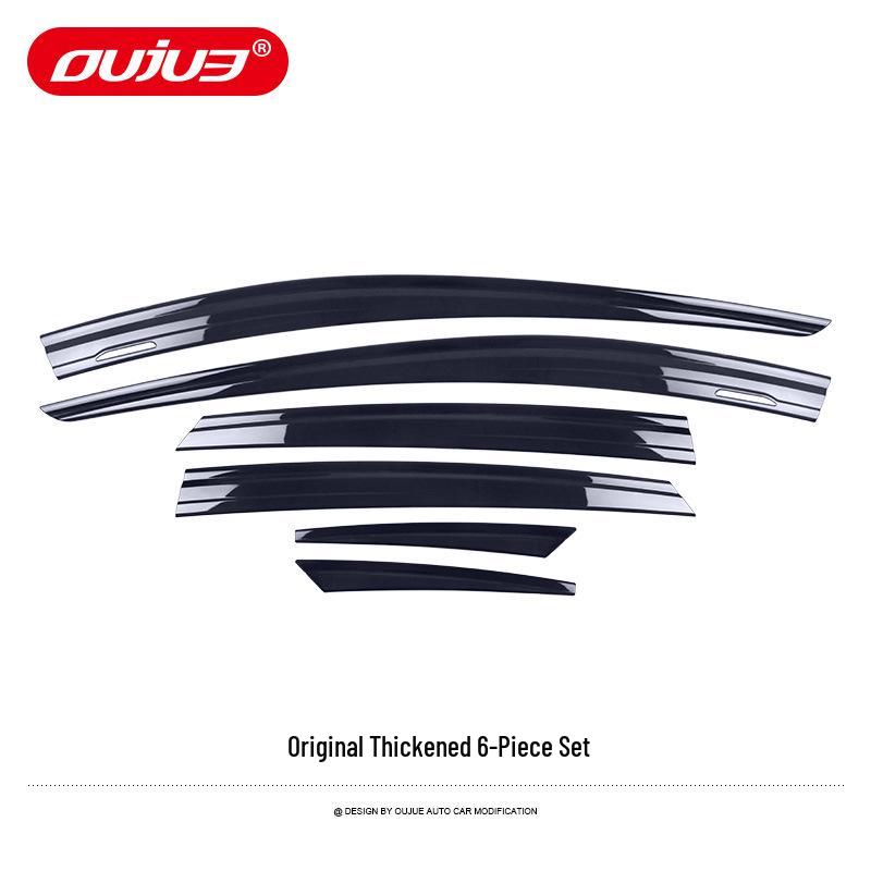 BYD Han DM DMi Rain Guards & Ev DMp Window Deflectors: Trim Accessories