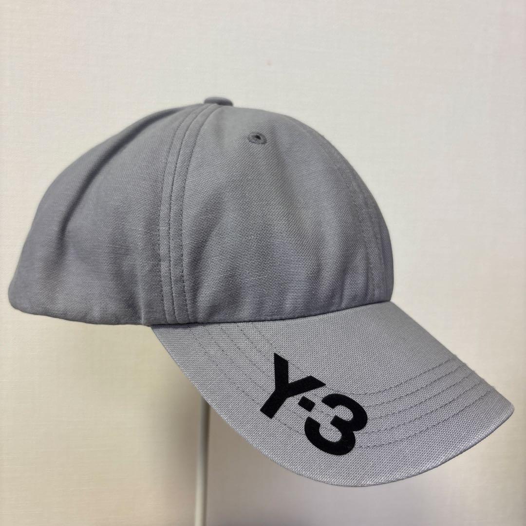 Used Y-3 Weissly Logo Cap Gray OSFA (58cm) Adidas