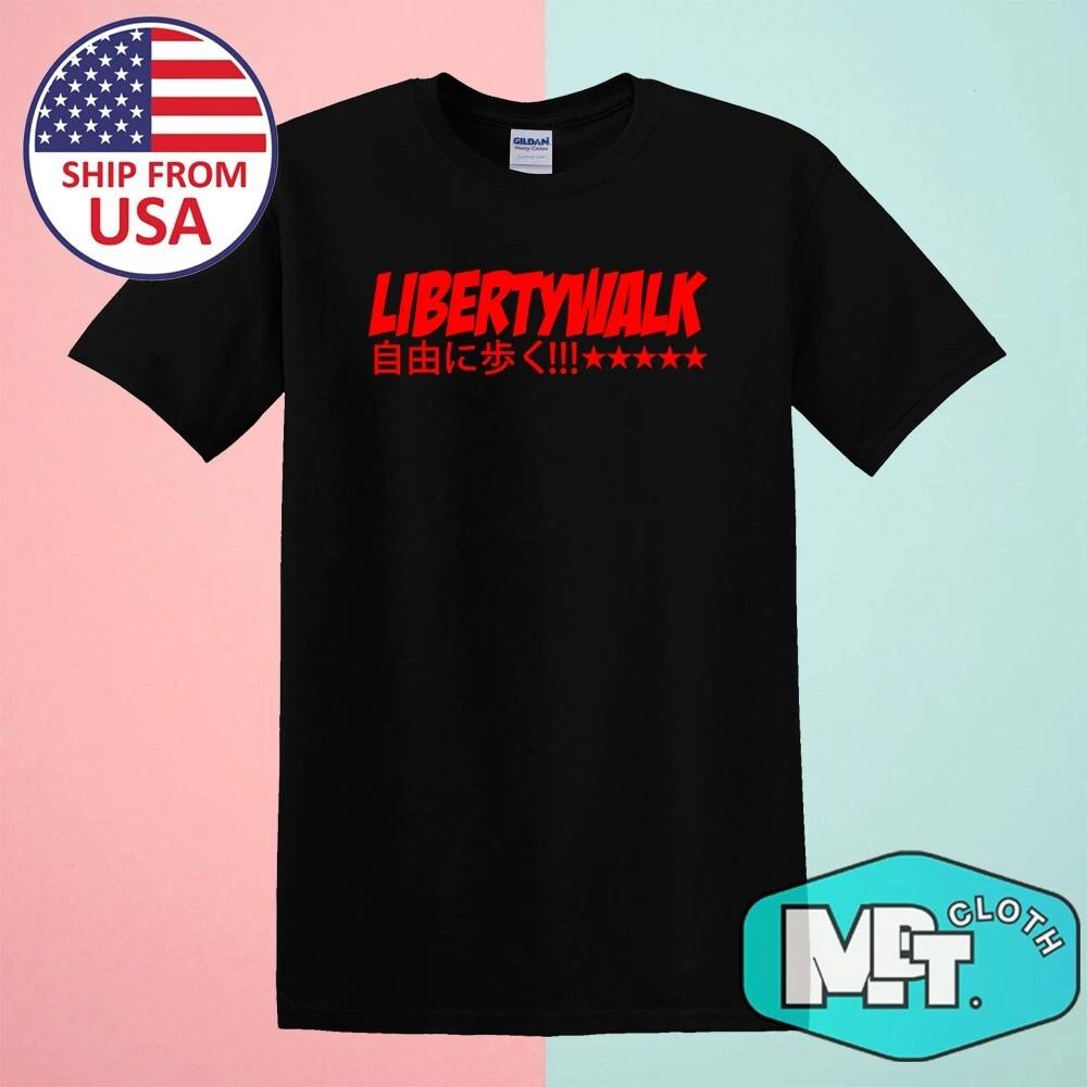 Libertywalk Liberty Walk Car Racing Tuner Men s Black Size S-5XL M