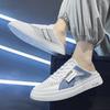 Summer Large Net Hollow Half Slippers Without Heel Strap Bag Head Shoes Student Flat Simple Breathable Board Shoes