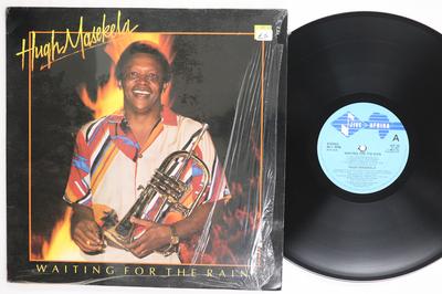 LP-Schallplatte HUGH MASEKELA Waiting For The Rain HIP25 JIVE AFRIKA 1985 UK Jazz Gebraucht