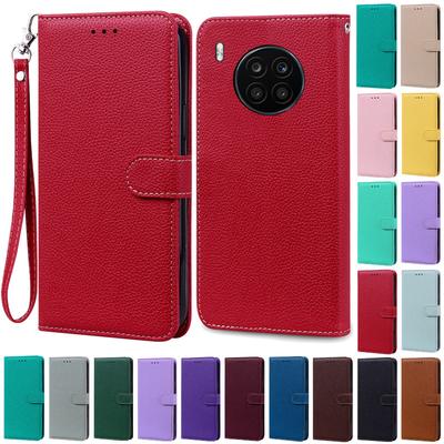 For Honor 50 Lite Case NTN-L22 NTN-LX1 NTN-LX3 Wallet Leather Book Flip Case For Huawei Honor 50 Lite Case Phone Cover Fundas