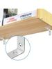 40/30pcs Stainless Steel L-Shaped Corner Brace Set with Screws for Wooden Shelves, Chairs, Vanities, Cabinets, Furniture Repair