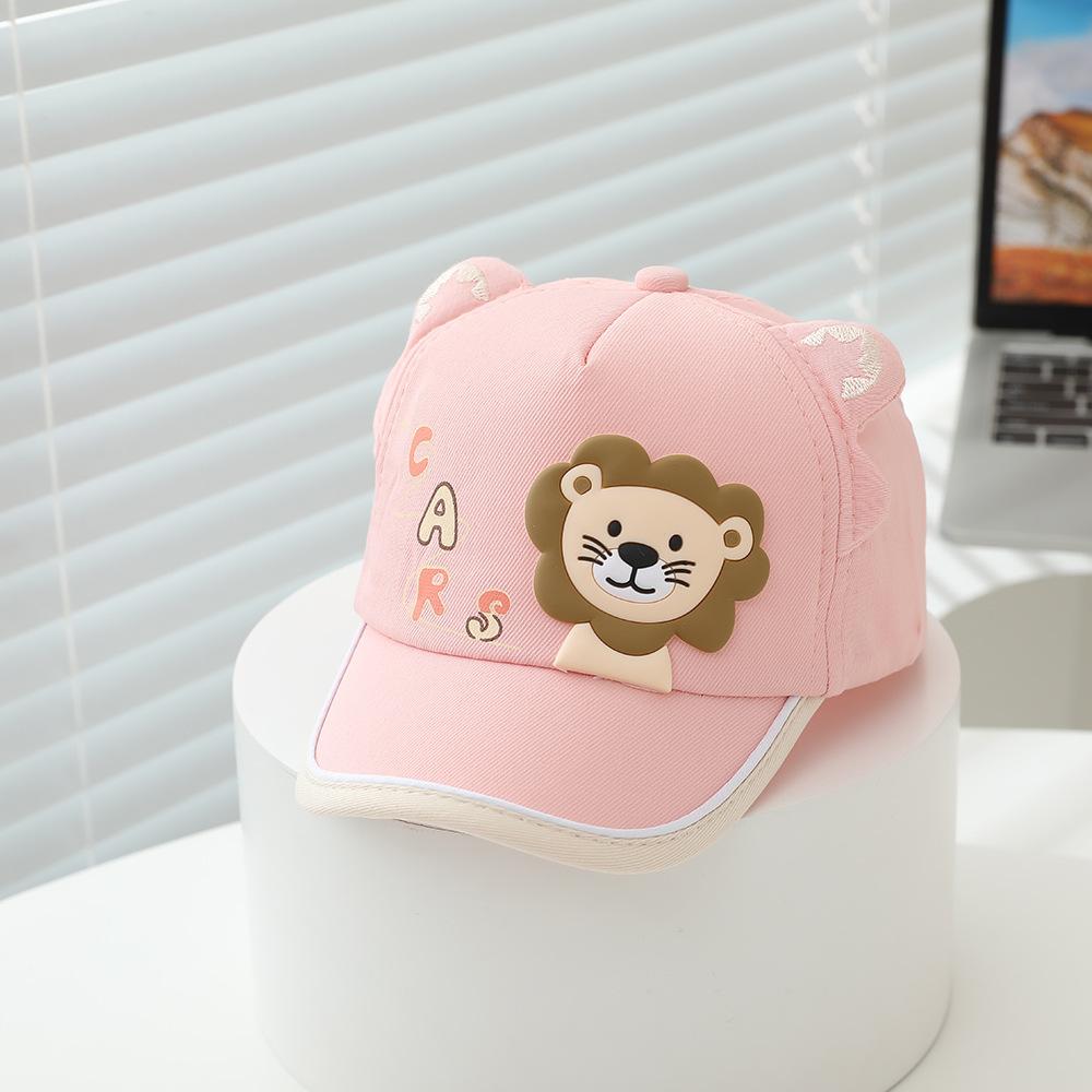 

Baby Boys Girls Baseball Cap 50-52cm 1-6 Years Kids Toddler Duckbill Hat Children Sun Visor Adjustable Spring Summer Outdoor 50-52CM розовый