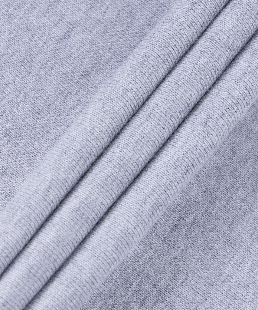 Drawstring Zip-Up Hoodie - Gray / S67Hg0024S25505858M