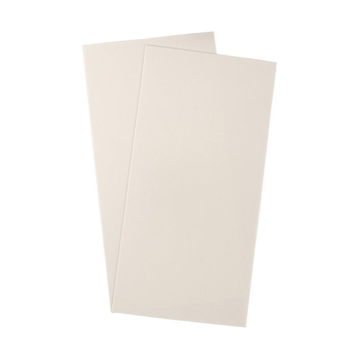 Cire à décorer, ivoire, 20x10cm, 2 pces