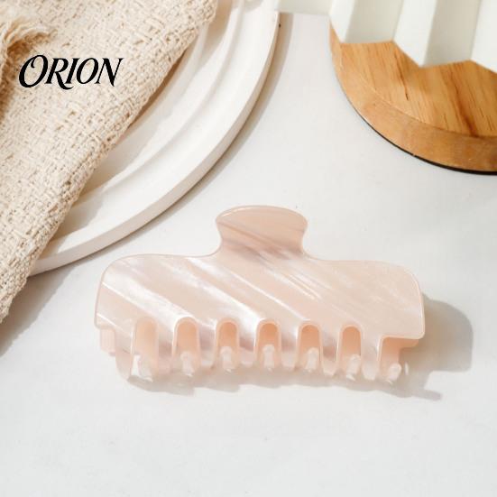 Durable Hair Clips for Thin Pearlescent Claw Clip, Non-Slip Clip Women, Elegant Strong Fashionable Pins Updos Hold Accessories Styling, Decorative