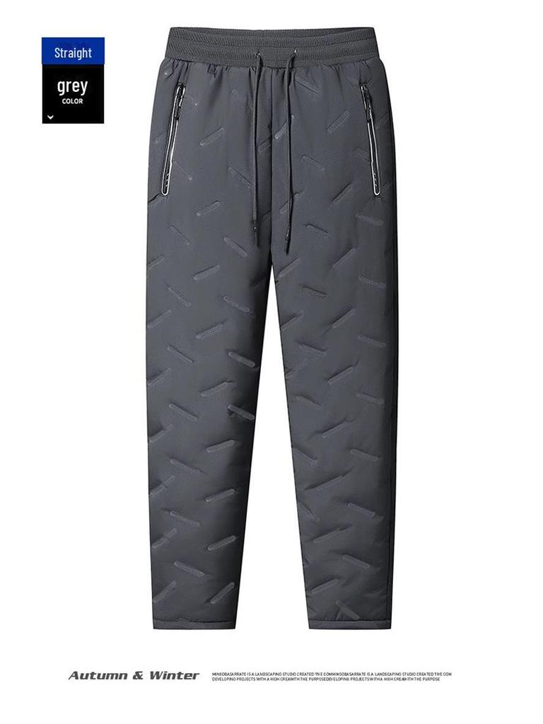 Men's Winter 2025 Velvet Warm Pants - Super Thick Lambskin for Extreme Cold, Minus 40 Degrees.