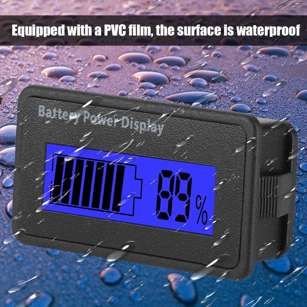 GY 6H Battery Power Display 12 48V Universal Battery Capacity Indicator Tester Voltmeter