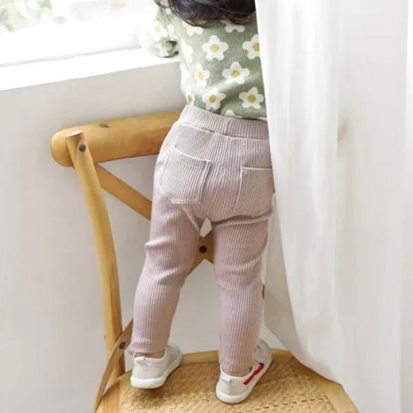 Baby Girls Pants Cotton Big PP Leggings Spring Autumn Kids Pants For Girls Boys Casual Sport Long Trousers Children's Pants