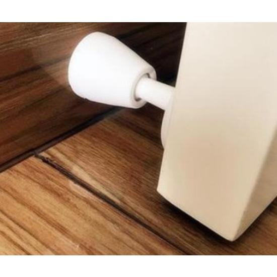 

1 Pc Non-punch Silicone Mute Door Stopper Touch Toilet Wall Absorption Door Plug Anti-bump Door Holder Gear Gate Resistance