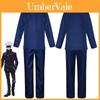 Authentiek Jujutsu Kaisen Gojo Satoru Cosplay Kostuum Pruik Mannen Schooluniform Pak Outfit Voor Feesten