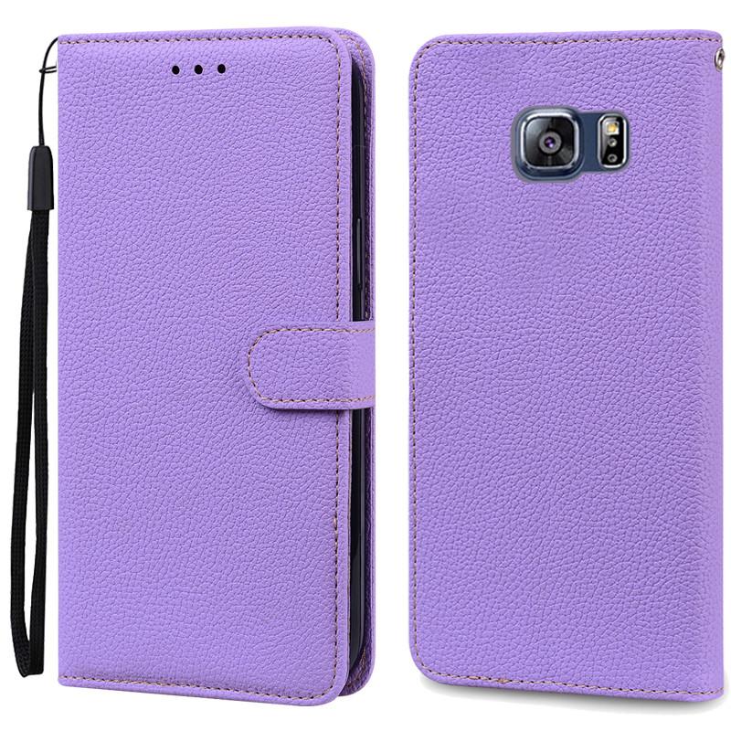 S6 Edge Case For Samsung Galaxy S6 Edge Case G925 Leather Flip Wallet Case For Samsung S6 S 6 edge Case G920 Wallet Cover Fundas