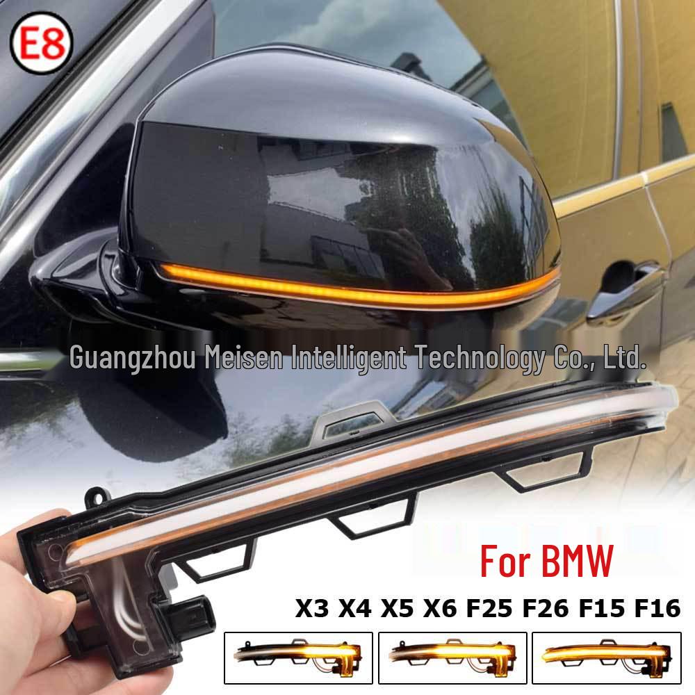 LED Sequential Turn Signal Light for BMW X3, X4, X5, X6 Rearview Mirrors