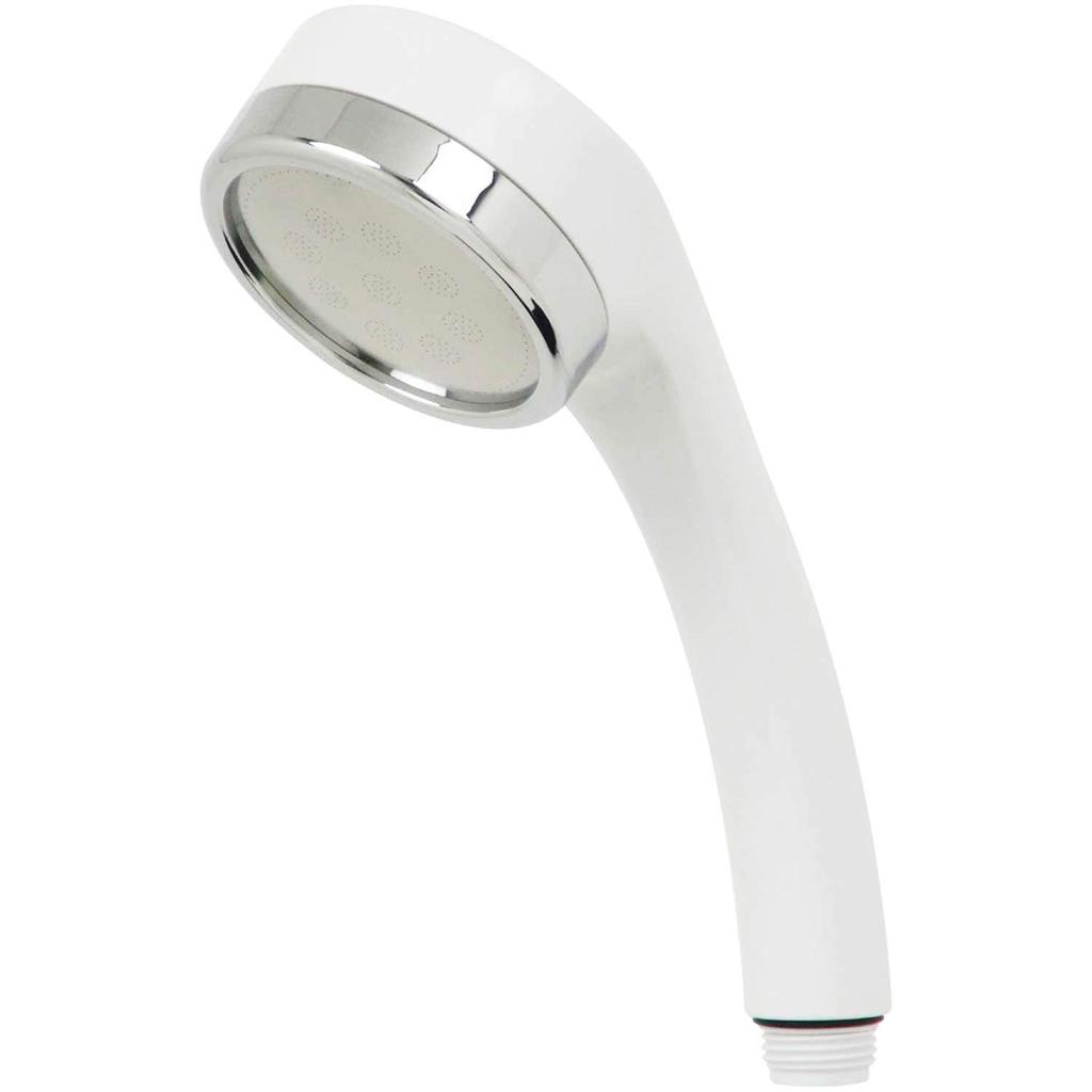 KAKUDAI Water Purification Stop Shower Head Relarge White 357-905-W