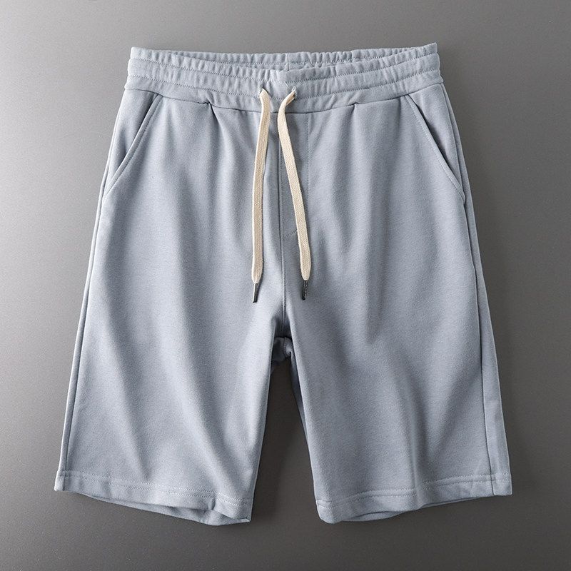 Trendy Cut Label American Terry Summer Menswear Shorts