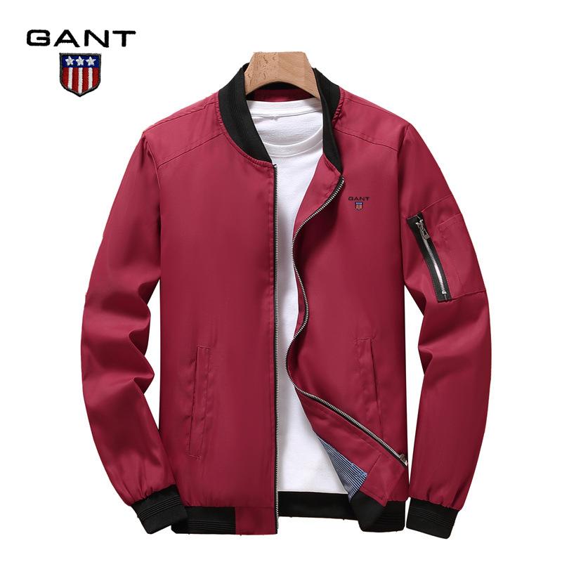 Gant New Embroidered Spring and Autumn Men's Casual Jacket Men's Coat