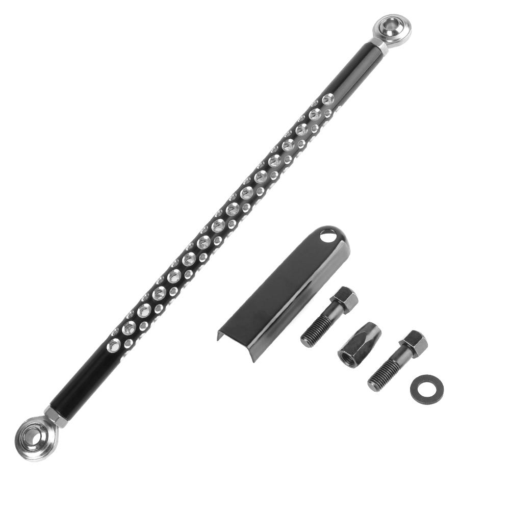Motorcycle Gear Lever Shift CNC Gear Shift Linkage Lever Aluminum Black Linkage Shifter Fatboy