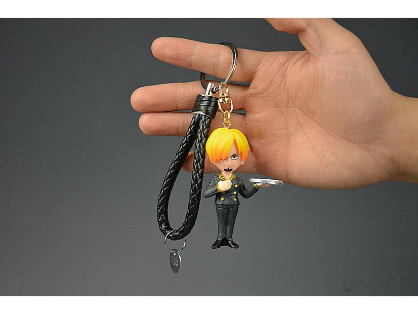 Piraten Schlüsselanhänger Geschenk: Blind Box Anime-Figuren - Monkey D. Luffy, Zoro, Chopper, Ace