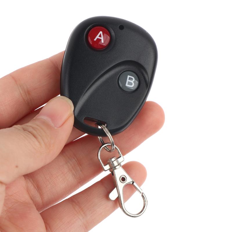 2 Way Rf Remote Switch 315Mhz/433Mhz Small Relay Contact Wireless Remote Transmitter Key Garage Gate Door Remote Control