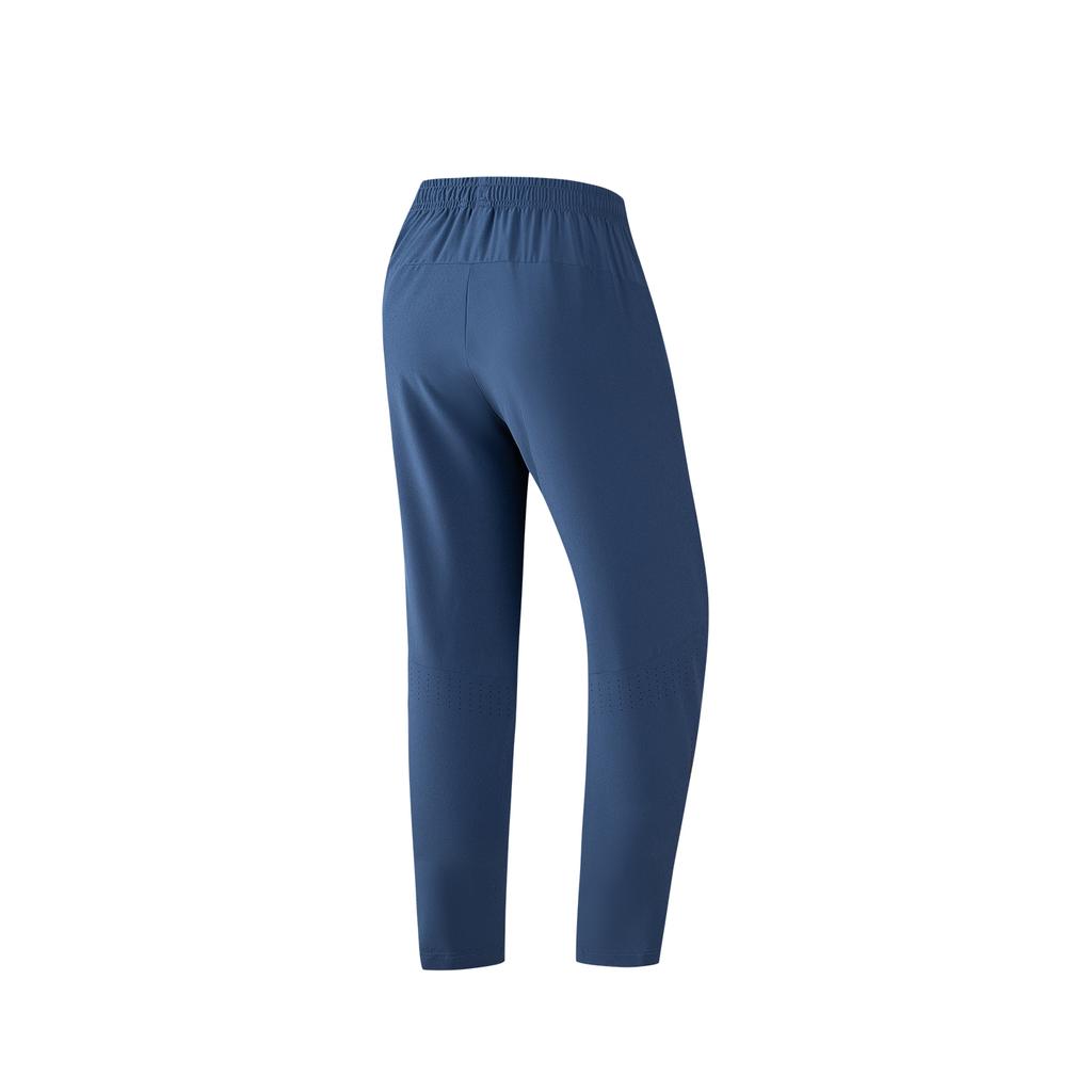 Anta Mens Woven Sports Long Pants Summer 2026 Casual Pants Men bottoms Ceramic-Blue 952625505-4