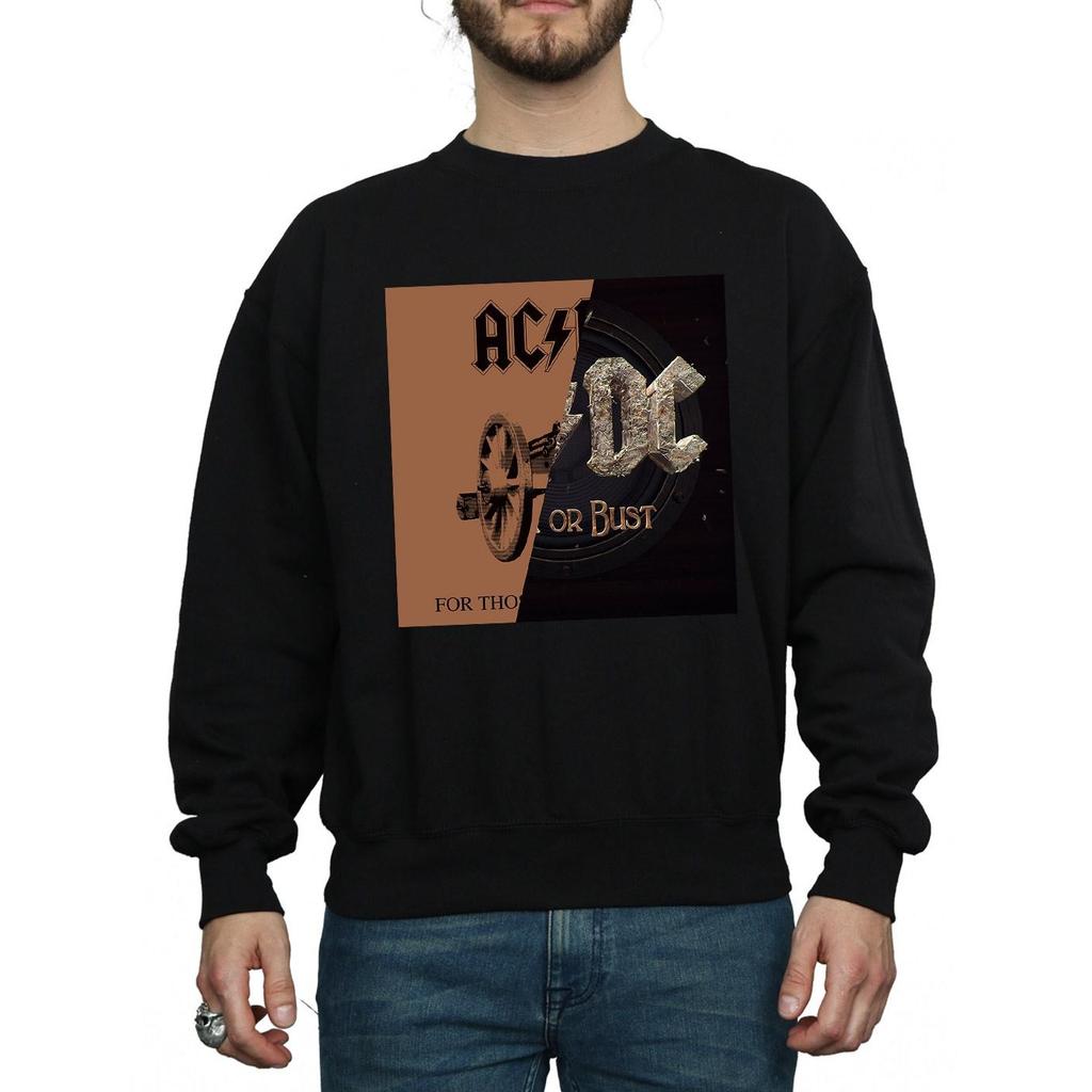 AC/DC Sudadera Mens Rock or Bust / Para Aquellos a Punto de Empalmar