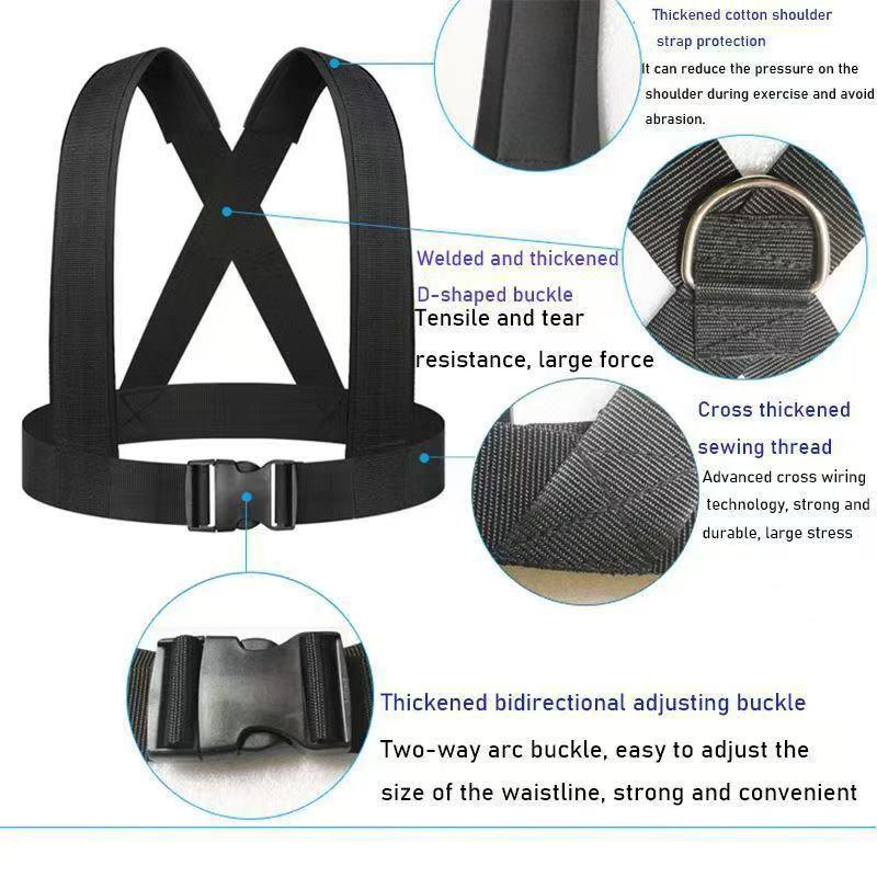 Dual-Person Resistance Band for Running and Bouncing