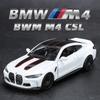 1/36 BMW M4 CSL Metallspielzeuglegierungsauto Druckguss & Spielzeugfahrzeuge Automodell Modellauto für Kinder