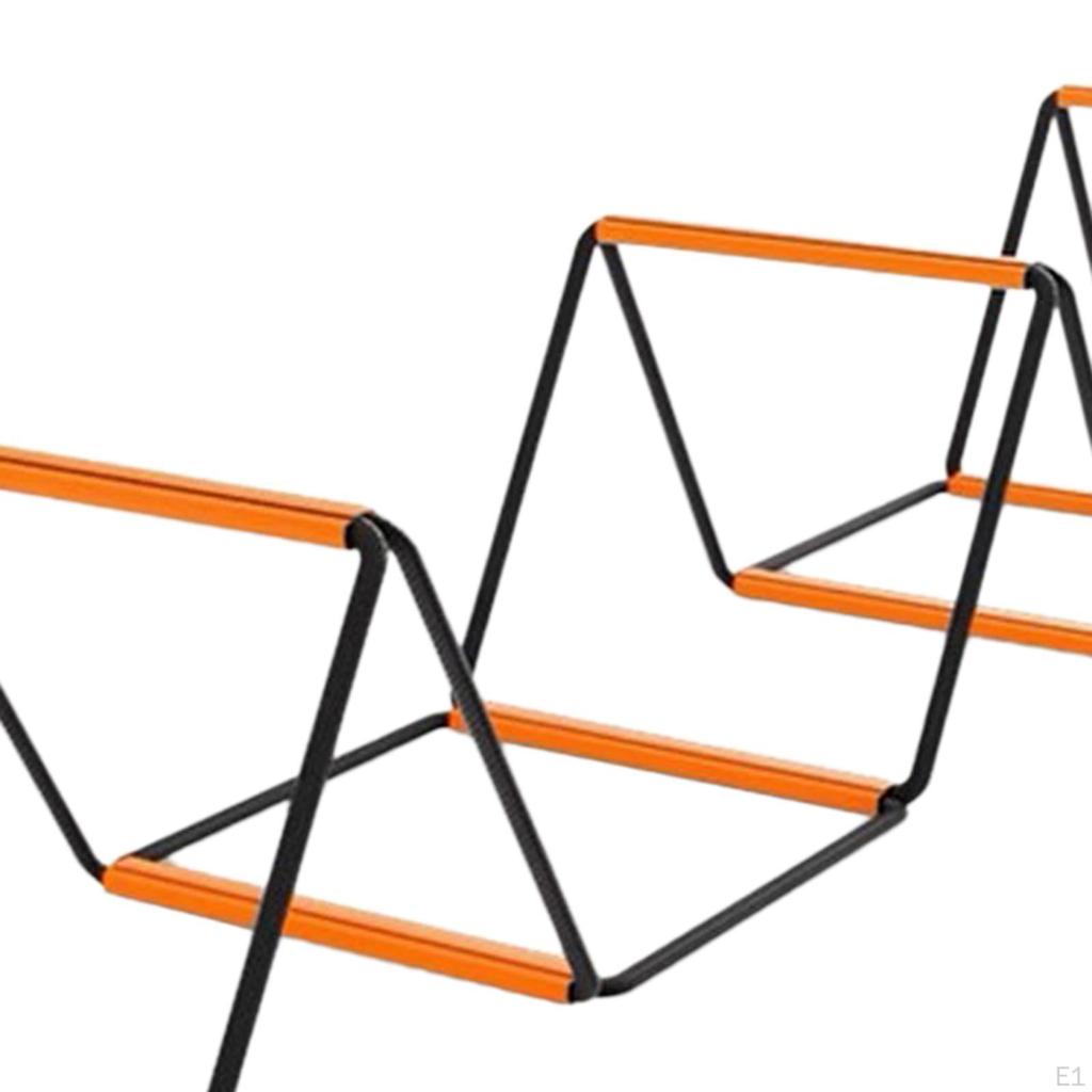 Football Agility Ladder, Speed Ladder Multipurpose Jumping Obstacles Rugby Workout Folding Stairs