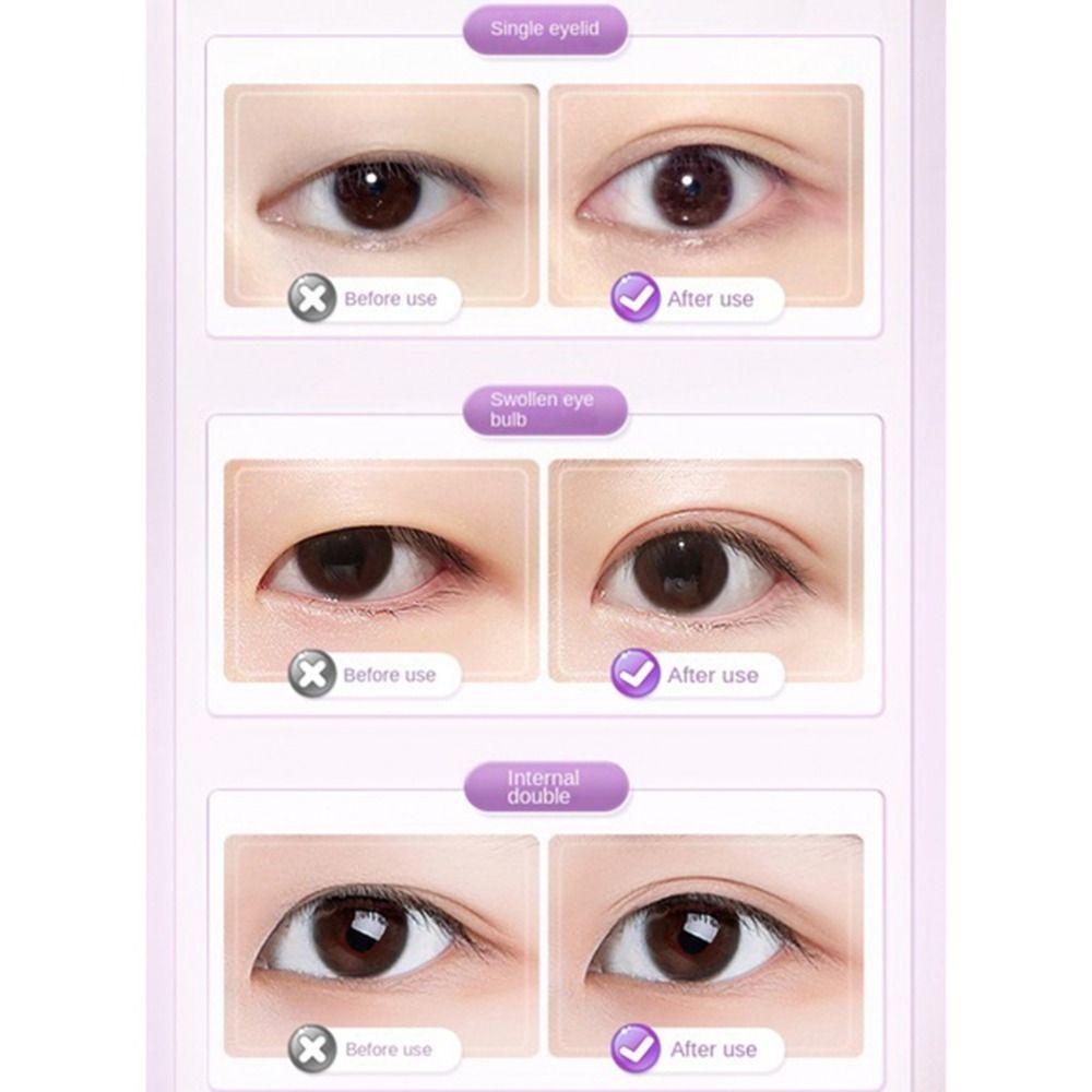 240Pcs Mesh Type Double Eyelid Tape Waterproof Big Eye Invisible Eye Stickers Self-adhesive Eye Lift Strips Swelling Eyelid