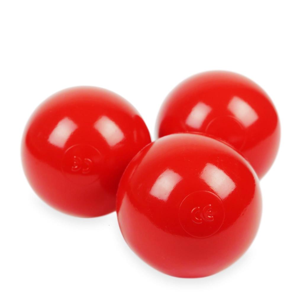 Kulki Do Zabawy Ø7Cm 300Szt Czerwone