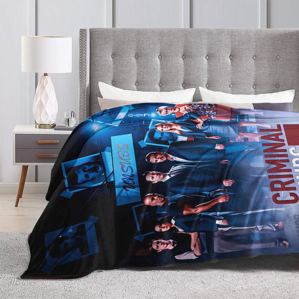 New Arrival Criminal Minds Spencer Reid Flannel Blanket Warm Throw Blanket for Couch Chair Camping Bedspread Sofa Bed Cover