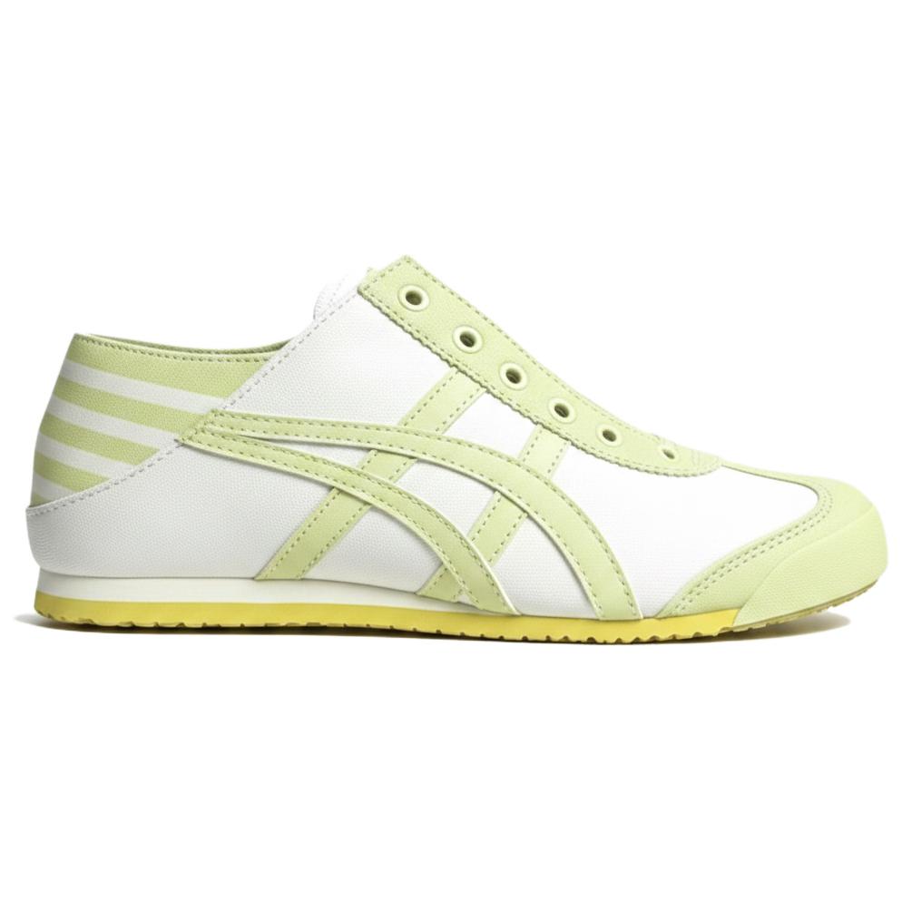 ONITSUKA TIGER Mexico 66 Paraty Comode Versatili Resistenti Traspiranti Leggere Basse Casual Scarpe Sneaker Unisex Verde Bianco 1183C075-106