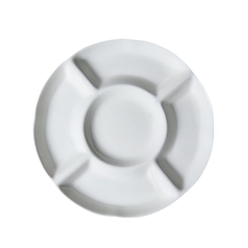 ZISIZ 10-inch Round Serving Plates, Set of 2