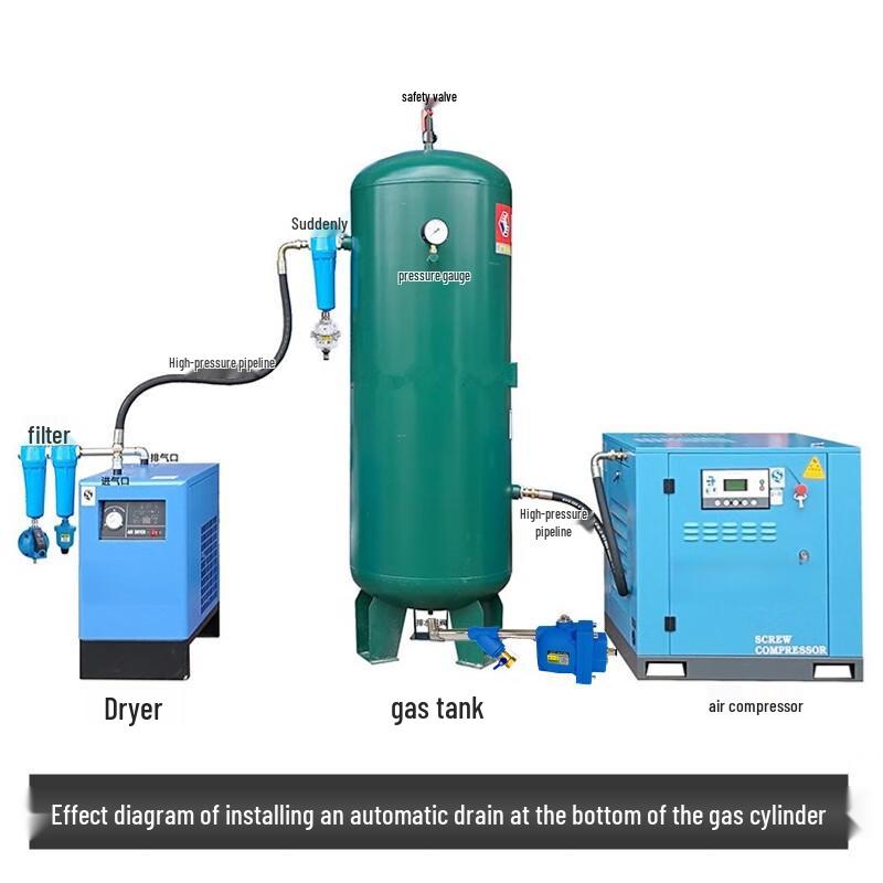 Automatic Air Compressor Drain Valve
