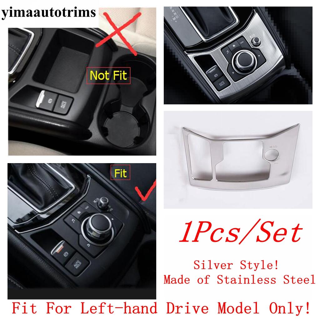 For Mazda CX-5 CX5 2017 - 2024 Water Cup / Shift Gear / Speaker / Air AC / Window Lift Cover Trim Stainless Steel Accessories