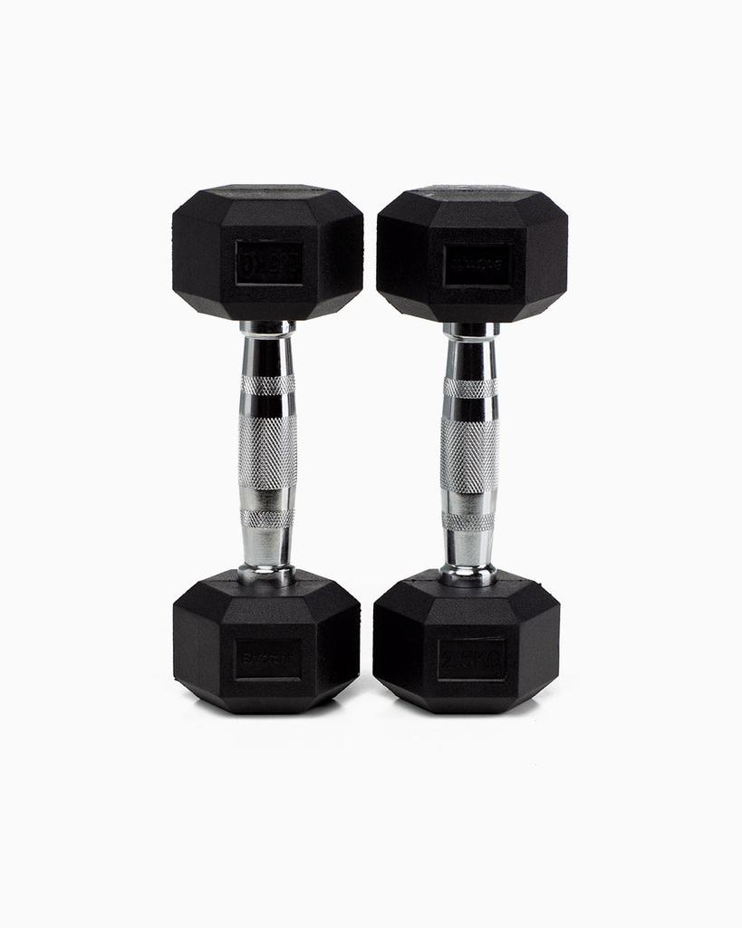 Hexagonal Dumbbells (Pair)